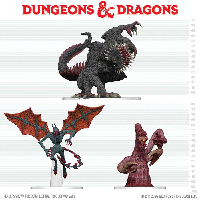 PRE-ORDER | D&D Icons of the Realms: Maddening Monsters of Ravenloft