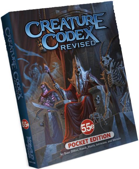 Creature Codex: 5.5e Revised Pocket Edition