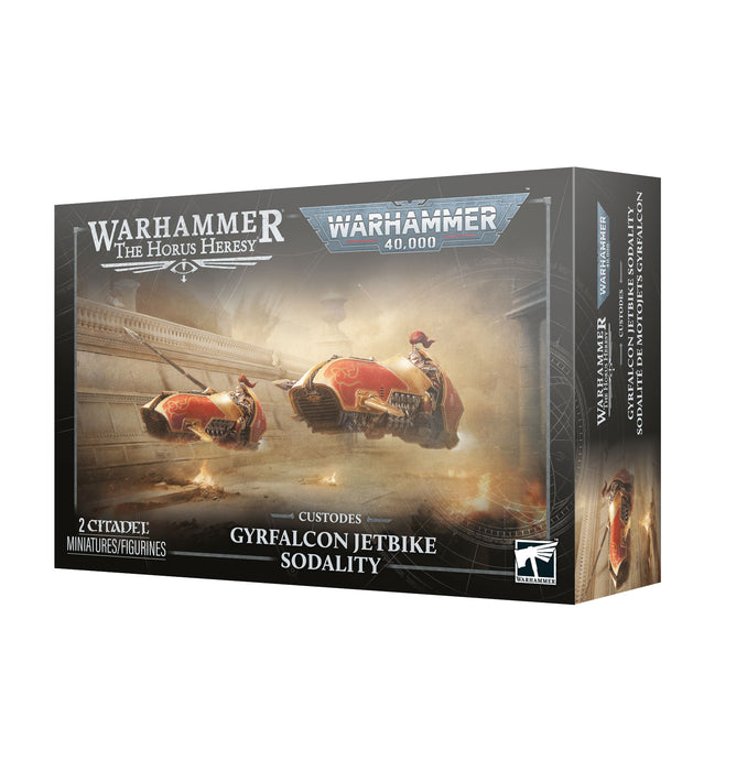 PRE-ORDER | The Horus Heresy / Warhammer 40K: Custodes - Gyrfalcon Jetbike Sodality