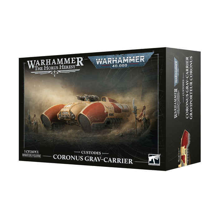 PRE-ORDER | The Horus Heresy / Warhammer 40K: Custodes - Coronus Grav-Carrier