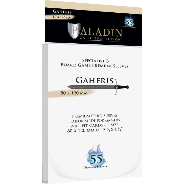 Paladin Sleeves: Gaheris 80 x 120mm, 55ct