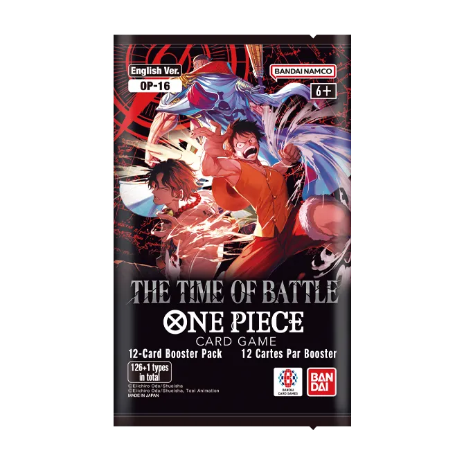 PRE-ORDER | One Piece Card Game: OP-16 The Time of Battle Booster Box (24 Packs)