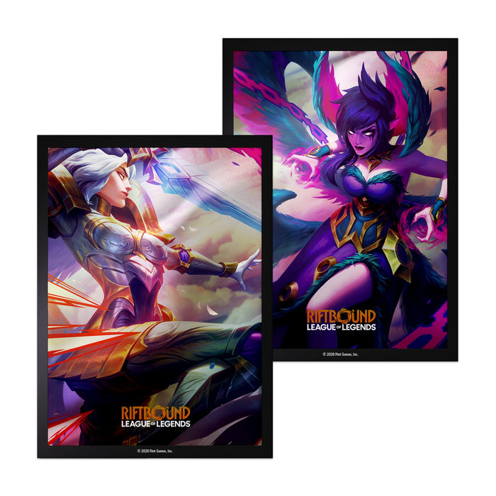 Riftbound League of Legends TCG: Art Card Sleeves - Kayle Vs Morgana (100ct)
