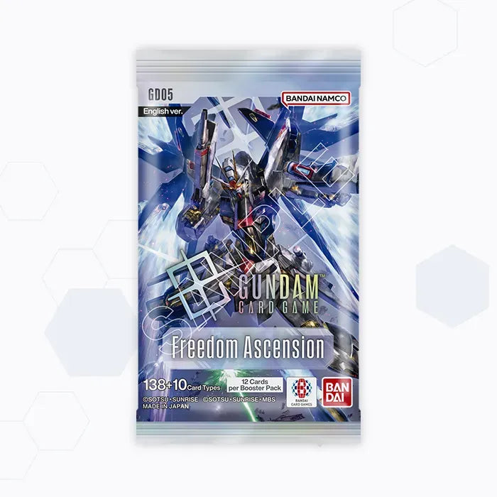 Gundam Card Game: GD-05 Freedom Ascension Booster Box (24 Packs)