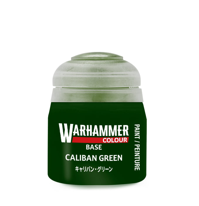Warhammer Colour: Base - Caliban Green (12ml)