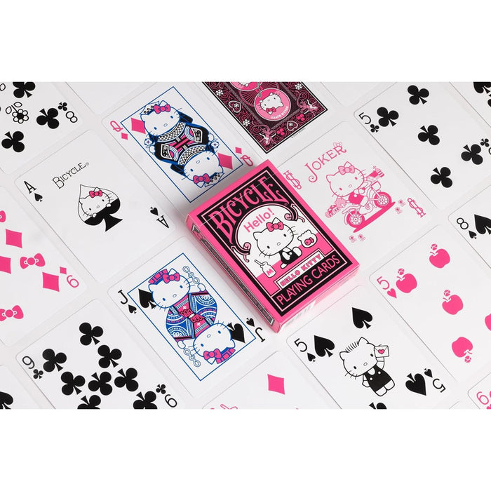 Bicycle Playing Cards: Hello Kitty Black and Pink