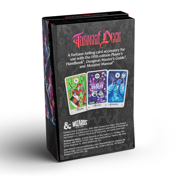 D&D: Ravenloft - The Horrors Within - Tarokka Deck