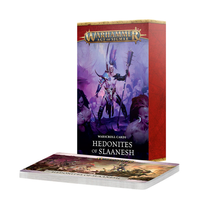 PRE ORDER | Warscroll Cards: Hedonites of Slaanesh