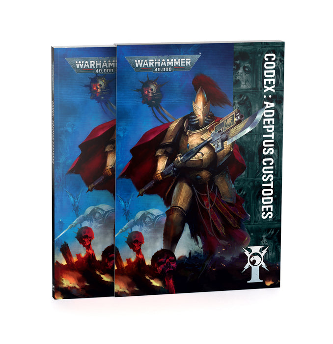 PRE-ORDER | Codex: Adeptus Custodes (French)