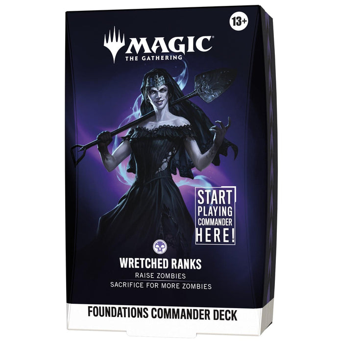 Magic the Gathering: Foundations Commander Deck - Wretched Ranks *LOCAL PICKUP ONLY*