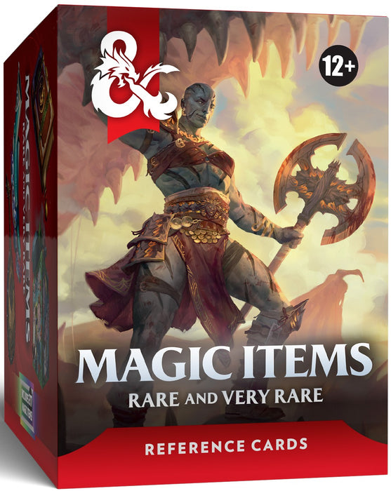 D&D Reference Cards: Magic Items - Rare and Very Rare