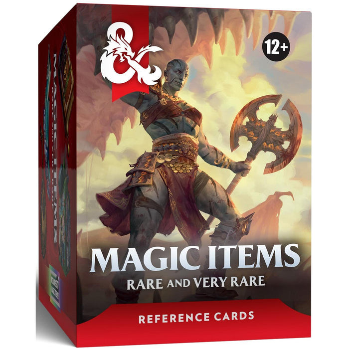 D&D Reference Cards: Magic Items - Rare and Very Rare