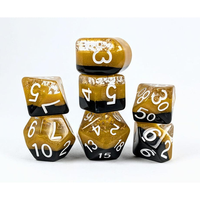 Role 4 Initiative Set of 7 Dice with Arch'D4: Diffusion - Dwarven Stout