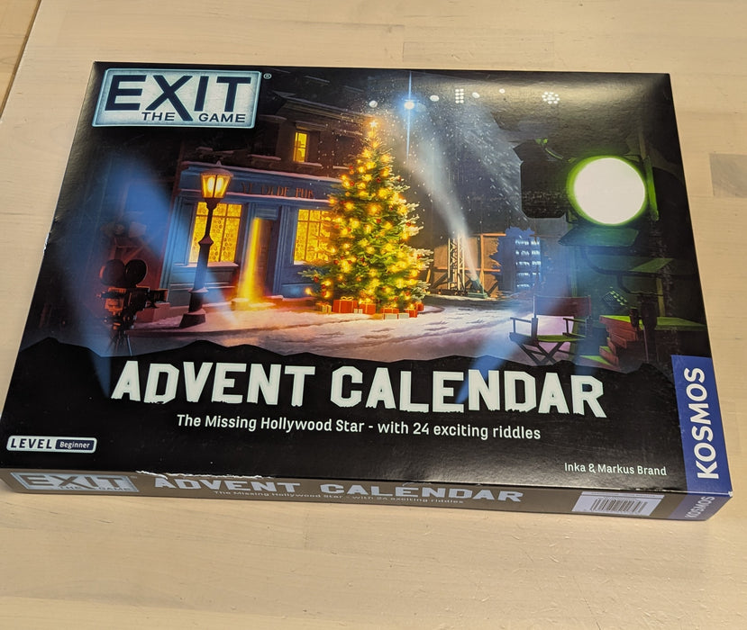 [DINGS & DENTS] Exit Advent Calendar - The Missing Hollywood Star