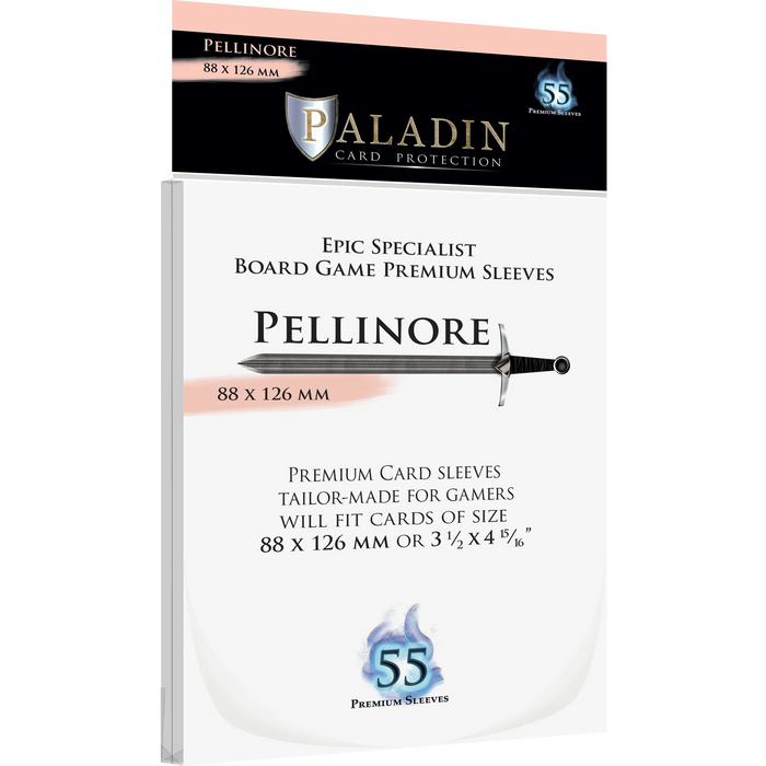 Paladin Sleeves: Pellinore 88 x 126mm, 55ct