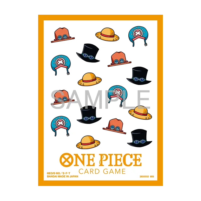 One Piece: Card Game Sleeves Vol. 13 - Hat Patterns