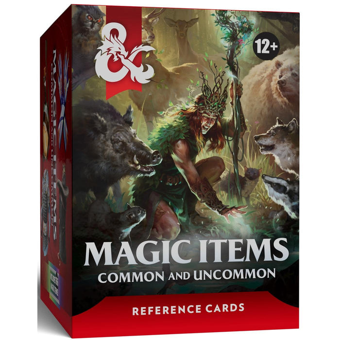 D&D Reference Cards: Magic Items - Common and Uncommon