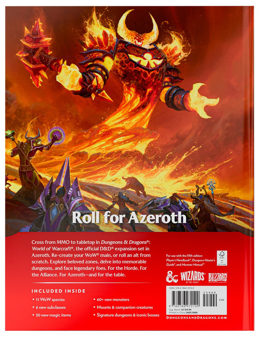 PRE-ORDER | D&D: World of Warcraft