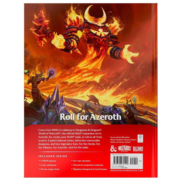 PRE-ORDER | D&D: World of Warcraft