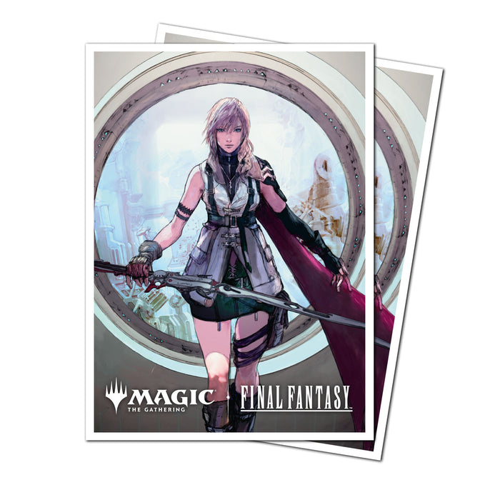 MAGIC: THE GATHERING®—FINAL FANTASY™ Lightning, Army of One 105ct APEX® DECK PROTECTOR® Sleeves