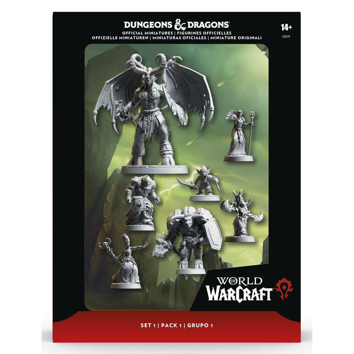 PRE-ORDER | D&D: World of Warcraft Unpainted Miniatures - Horde Pack