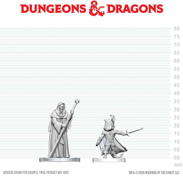 D&D Nolzur's Marvelous Miniatures: Wave 29 - Cultist of Bhaal & Cultist of Myrkul