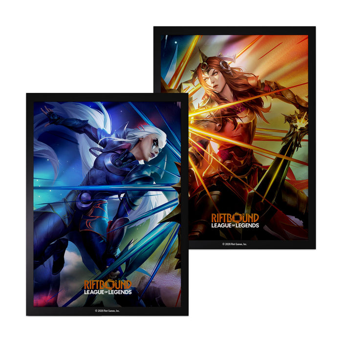 Riftbound League of Legends TCG: Art Card Sleeves - Diana Vs Leona (100ct)