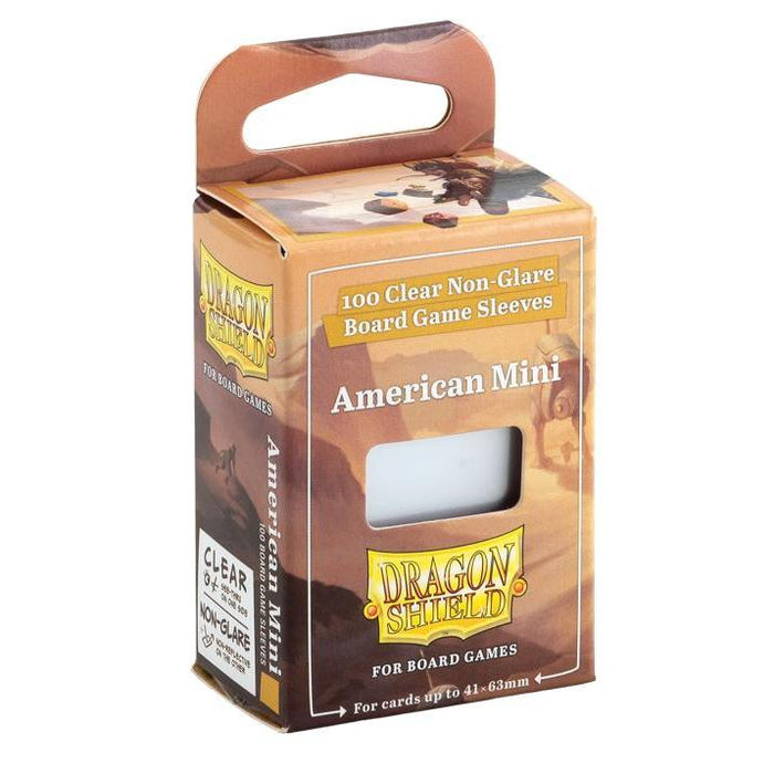 Dragon Shield: Non-Glare Board Game Sleeves - American Mini, 100ct
