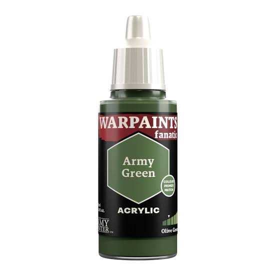 Warpaints: Fanatic Acrylic Army Green