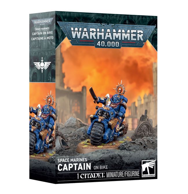 PRE-ORDER | Space Marines: Captain on Bike