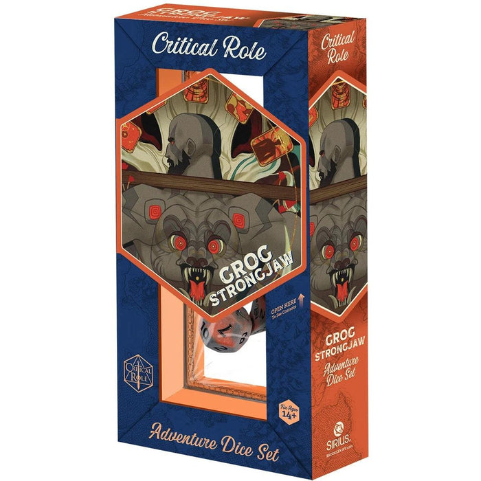 Critical Role: Adventure Dice Set - Grog Strongjaw