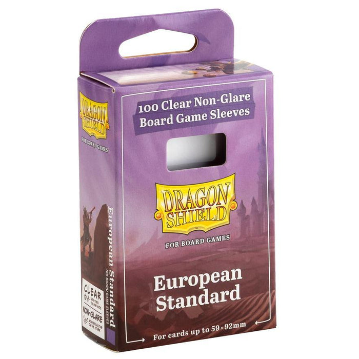 Dragon Shield: Non-Glare Board Game Sleeves - European Standard, 100ct
