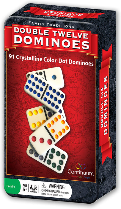 Family Tradition: Double Twelve Dominoes