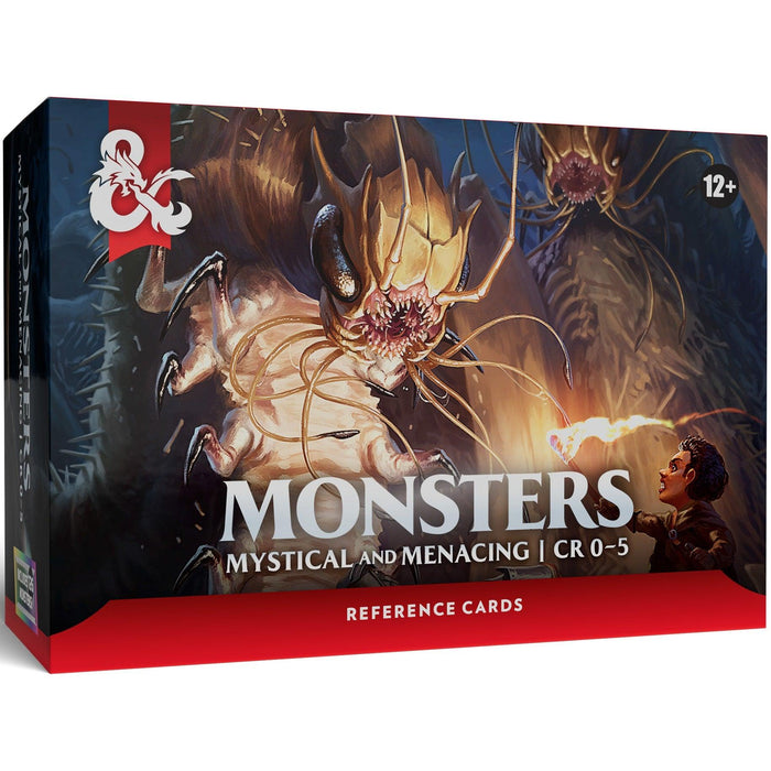 D&D Reference Cards: Monsters - Mystical and Menacing (CR 0-5)