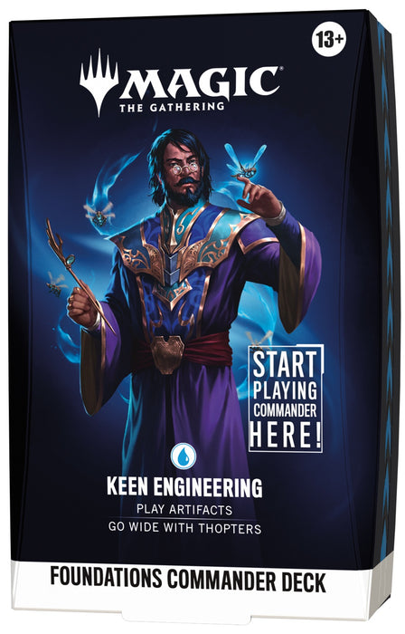 Magic the Gathering: Foundations Commander Deck - Keen Engineering *LOCAL PICKUP ONLY*