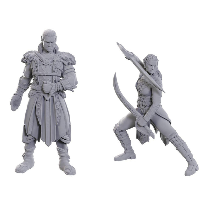D&D Unpainted Miniatures Special Edition: Baldur's Gate 3 - Jaheira & Halsin