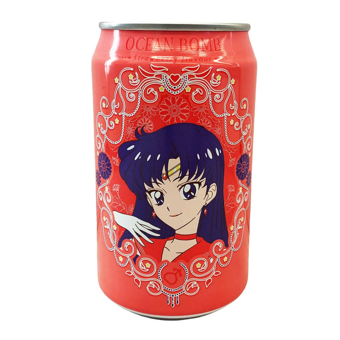 Sailor Moon Sparkling Water: Sailor Mars - Strawberry Flavour