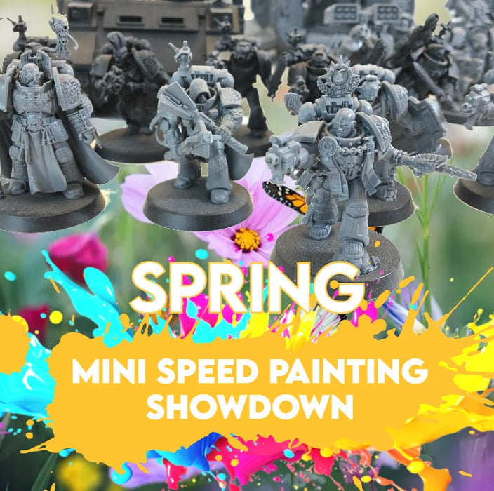🎨Spring Mini Speed Painting Showdown | Sat. April 25 🎨