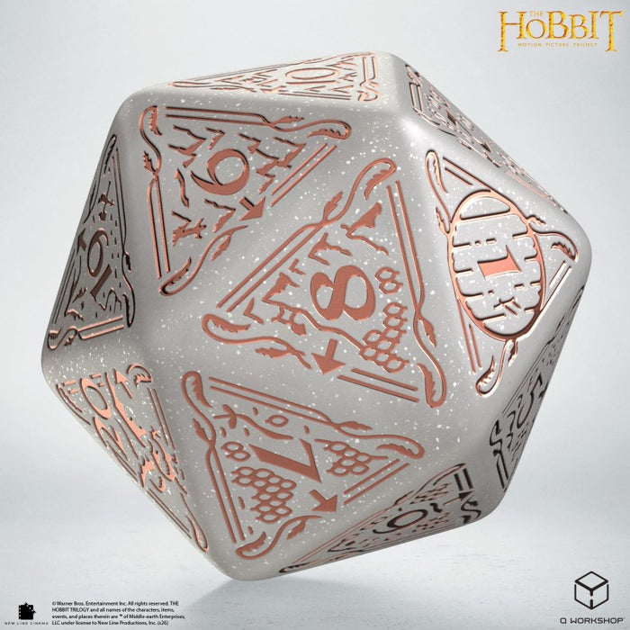 PRE-ORDER | The Hobbit Spindown D20: TCG Jumbo Die - Radiant