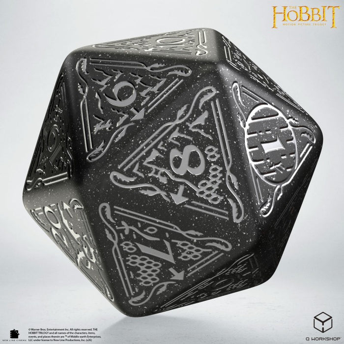 PRE-ORDER | The Hobbit Spindown D20: TCG Jumbo Die - Umbral