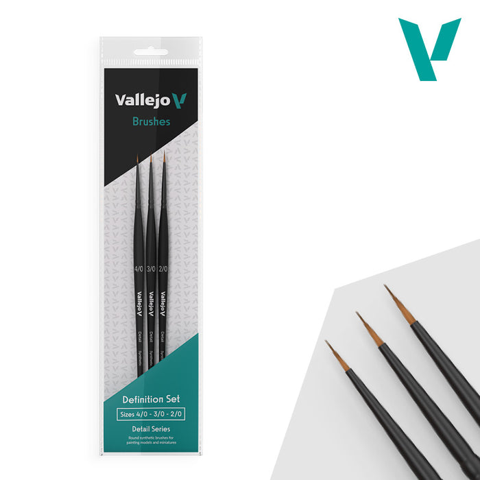 Vallejo Brushes - Definition Set