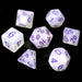 Die Hard Dice:  RPG Set - Purple Moonstone