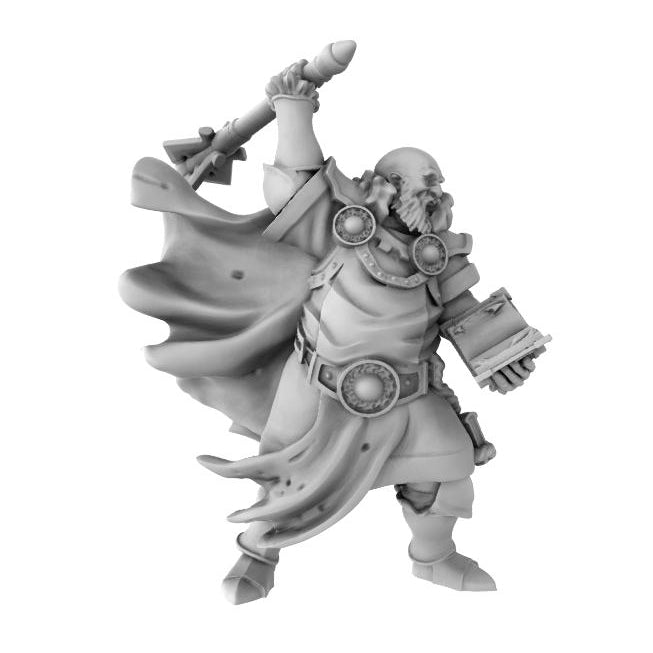 The Lion's Tower Resin Miniatures: Cleric (He/They)