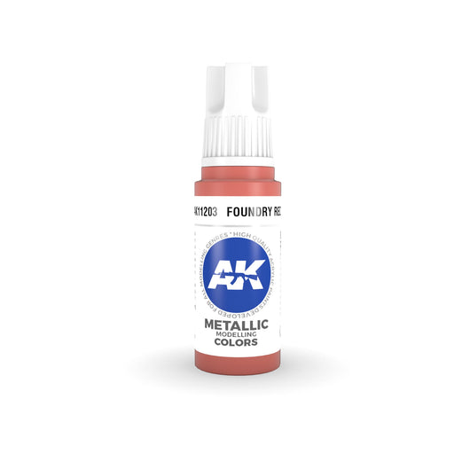 AK Interactive: 3G Acrylic - Foundry Red 17ml