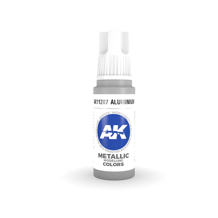 AK Interactive: 3G Acrylic - Aluminium 17ml