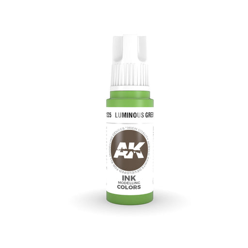 AK Interactive: 3G Acrylic - Luminous Green INK 17ml