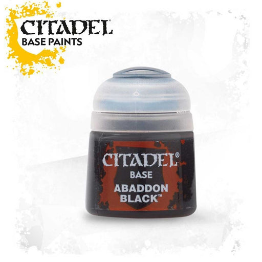 Citadel Paint: Base - Abaddon Black-LVLUP GAMES