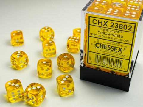 Chessex 36D6: Translucent Dice