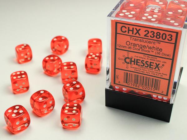 Chessex 36D6: Translucent Dice