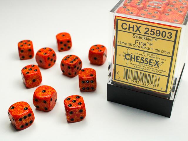 Chessex 36D6: Speckled Dice